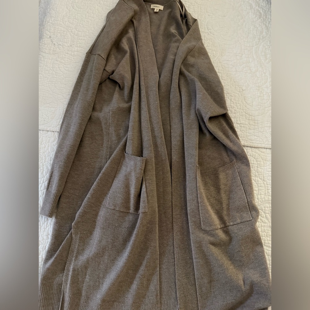 Women's Open Front Long Cardigan - never worn